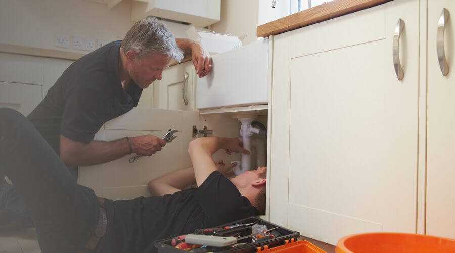 Professional burst pipe repair services in Derma, MS